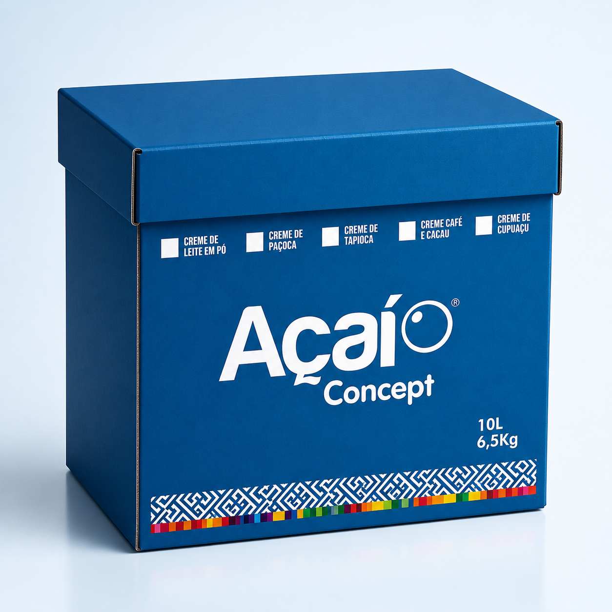 Linha de cremes Açaí Concept fabricada pela Amazônia Mix